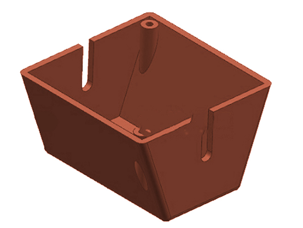 梯形塑料箱體的注塑模具設計 梯形塑料箱體的注塑模具設計