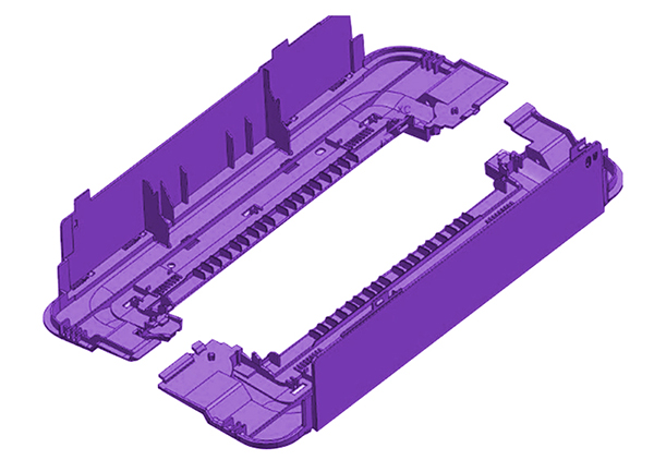 打印機外殼注塑模具加工 打印機外殼注塑模具加工